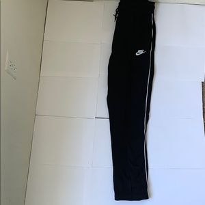 Nike black and white sweat pants